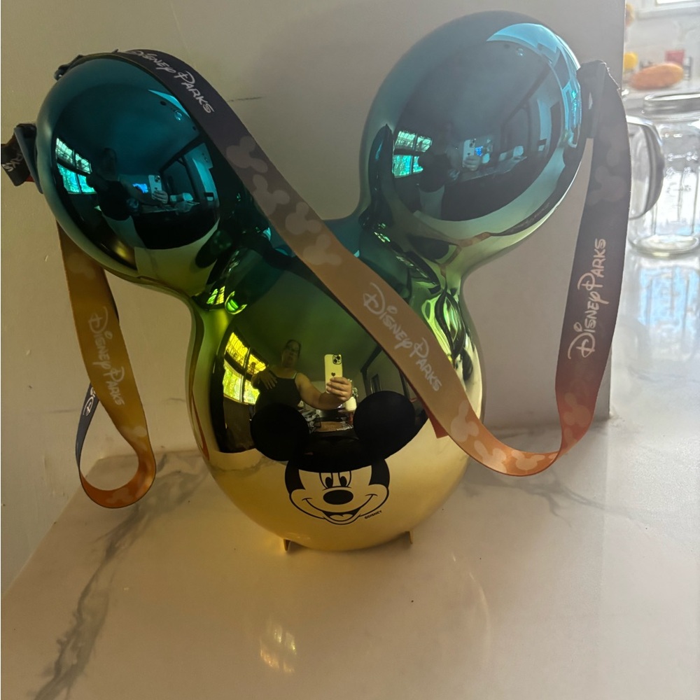 Disney Parks Mickey Mouse Balloon Popcorn Bucket